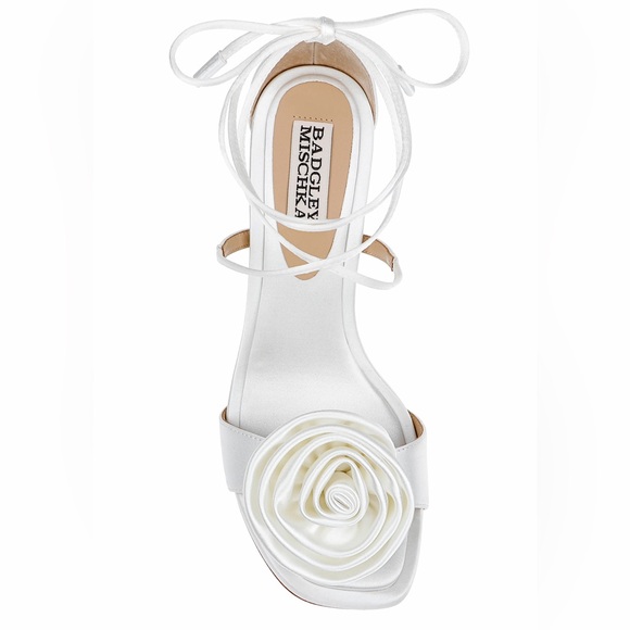 Badgley Mischka Janelle Ankle Tie Sandals - Picture 7 of 14